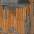 Outdoor Table Chair Set 01 - table_diff map