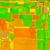 Painted Wooden Cabinet - arm map