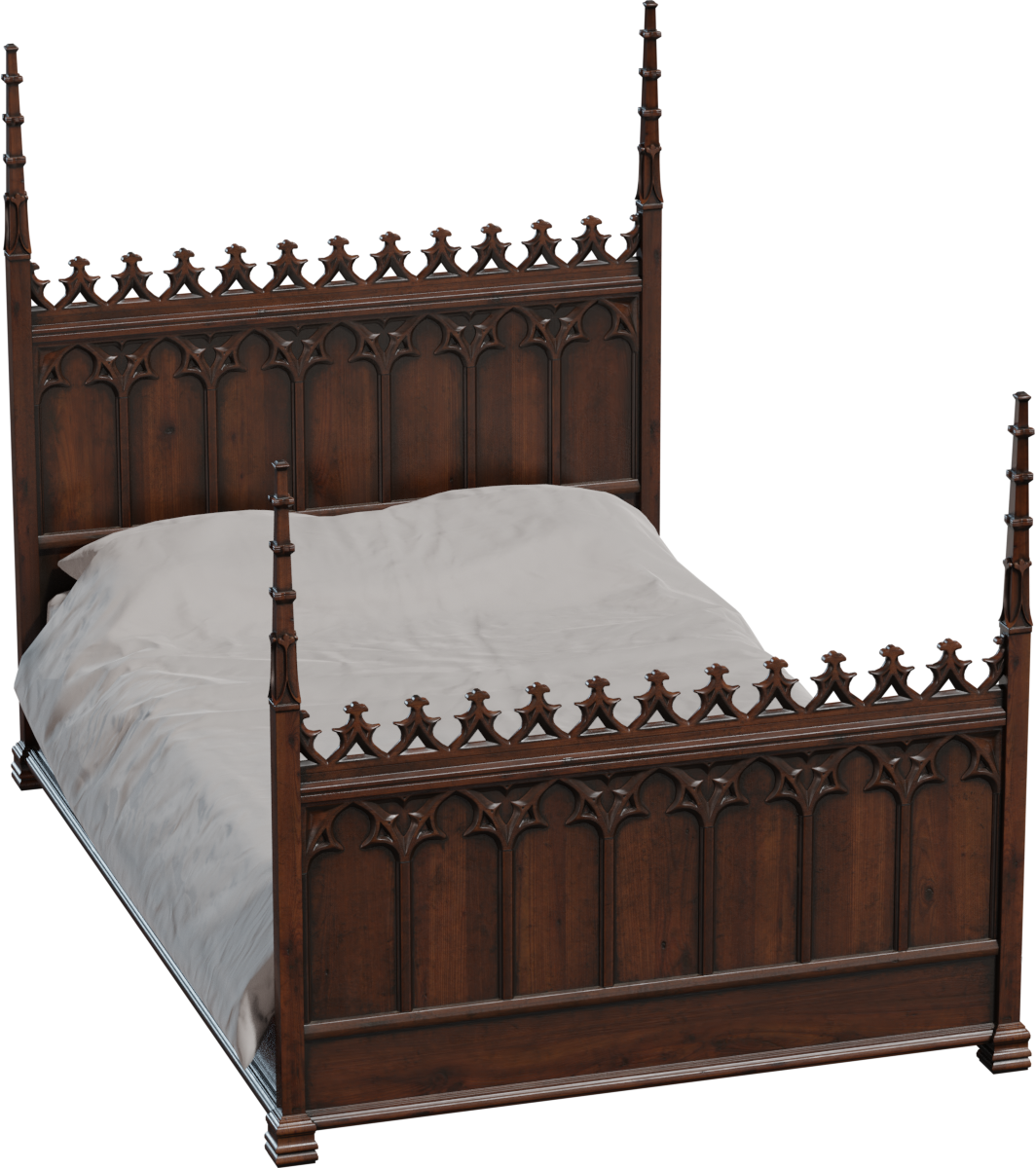 Gothic Bed 01