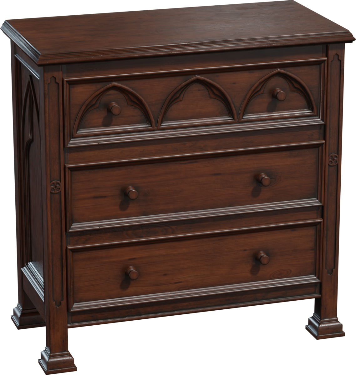 Gothic Commode 01