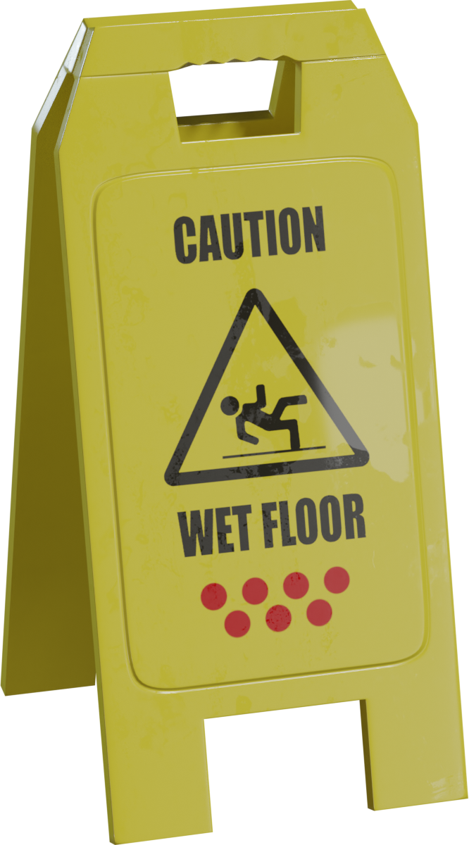 Wet Floor Sign 01