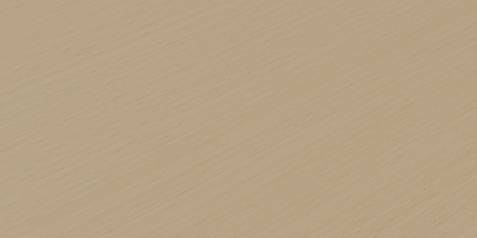 Free bamboo veneer texture: smooth blonde wood with subtle natural grain, low roughness and thin veneer detail - versatile for furniture, interiors and props.
