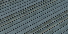 Blue Painted Planks - Preview