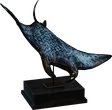 Bronze Ray Statue - Preview