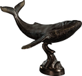 Bronze Whale Statue - Preview