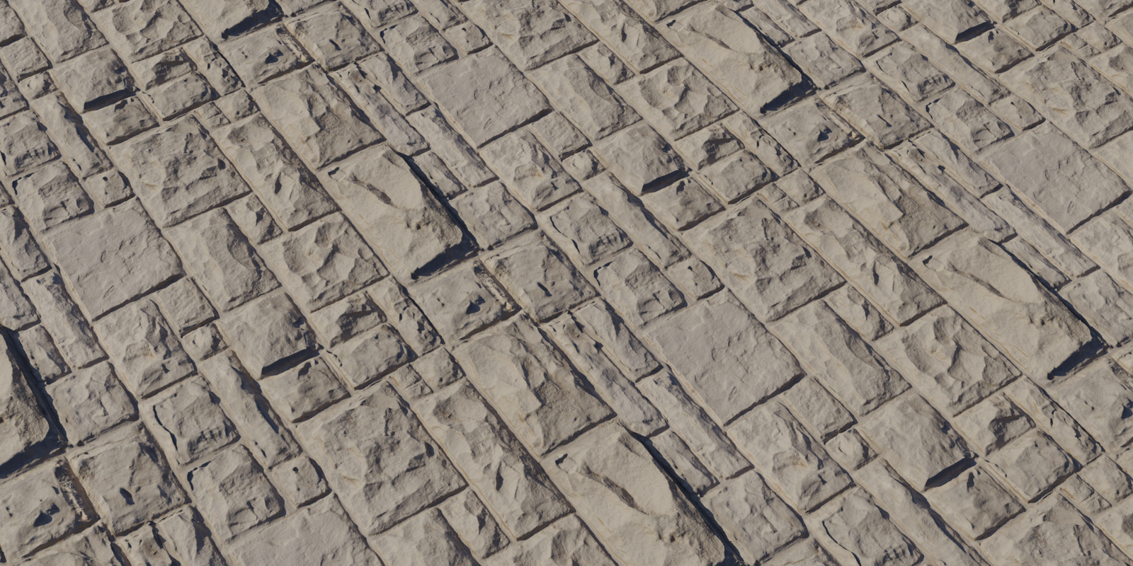 Concrete Brick Wall 001