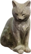 Concrete Cat Statue - Preview