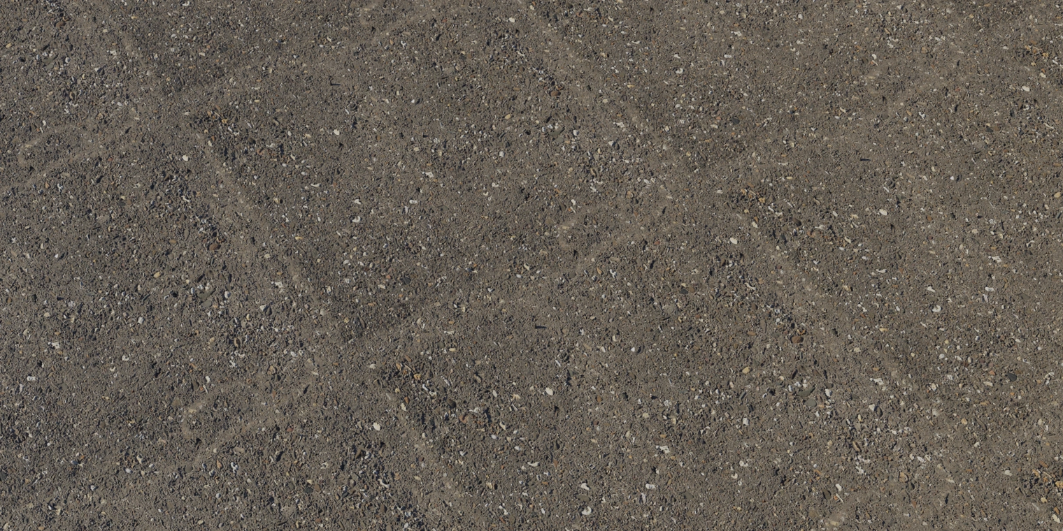 Free 8K texture: weathered outdoor concrete floor with granular, rough surface and embedded stones and gravel, matte and slightly worn.