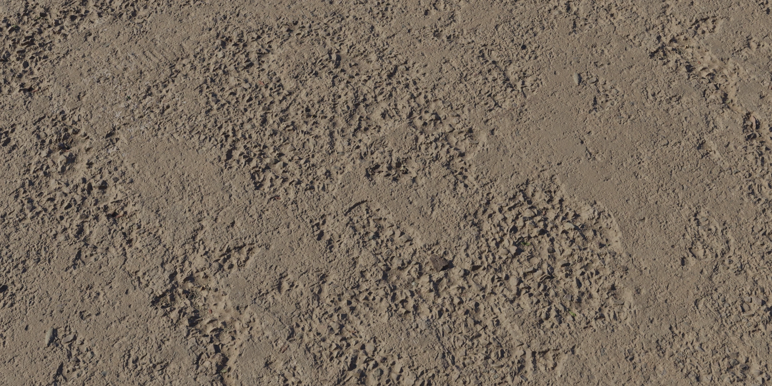 Free 8K texture: weathered exterior concrete floor with dry, uneven, chipped, cracked and crumbling surface, rough rocky detail.