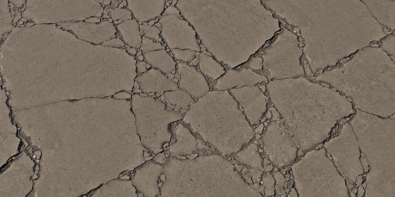 Cracked Concrete
