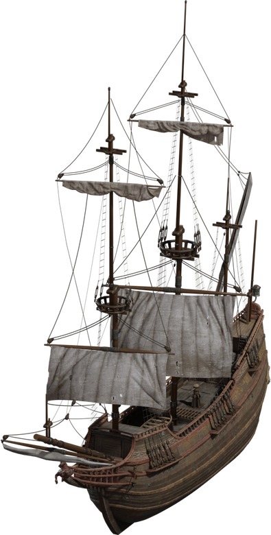 Dutch Ship Medium Model • Poly Haven