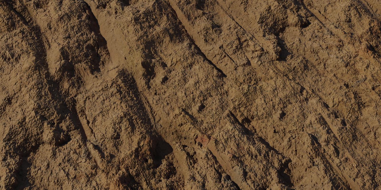 Excavated Soil Wall