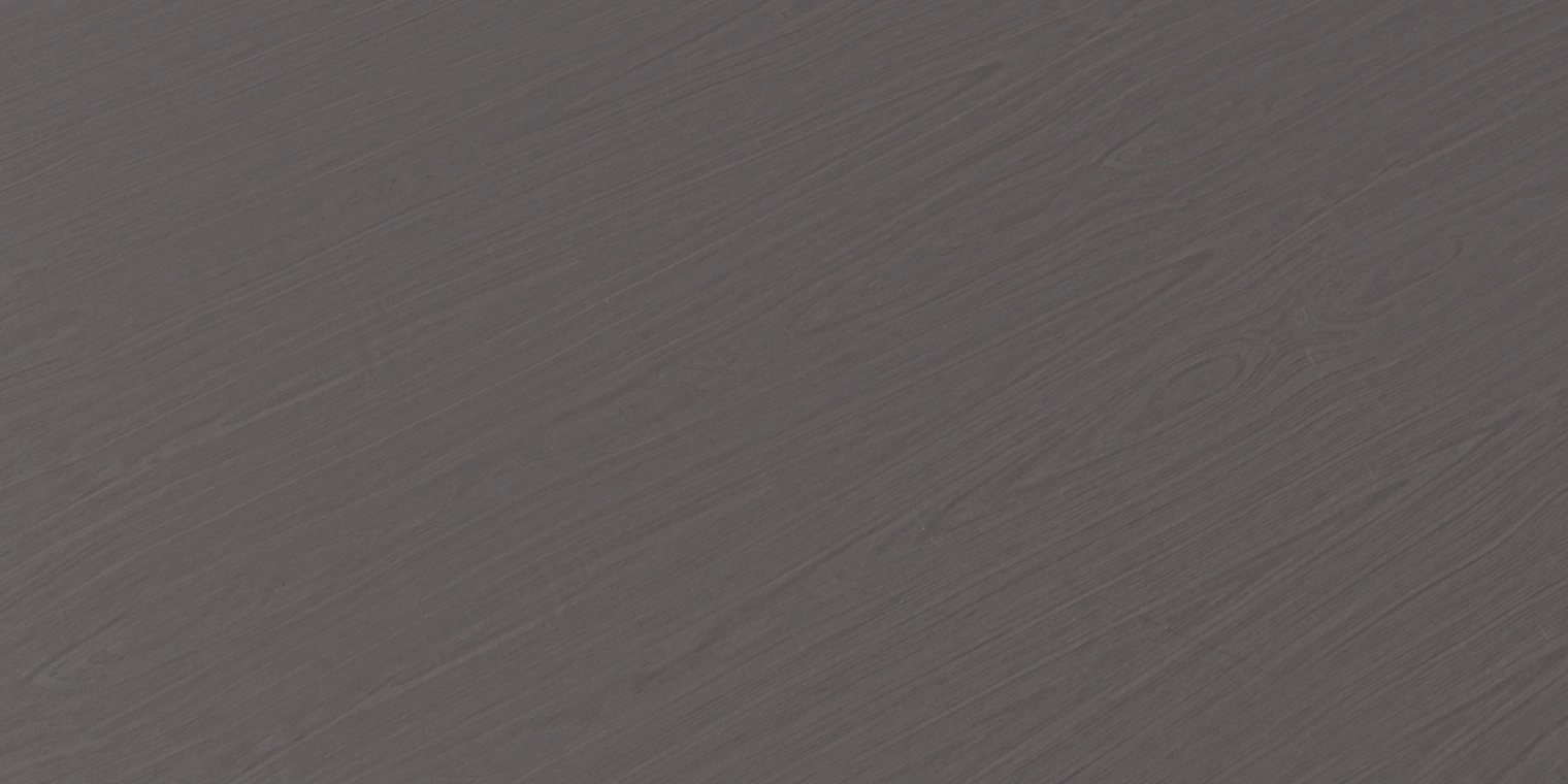 Free flamed black veneer PBR texture: smooth, low-sheen raw wood with subtle natural grain and charcoal tones, perfect for furniture, interiors, and timber props.