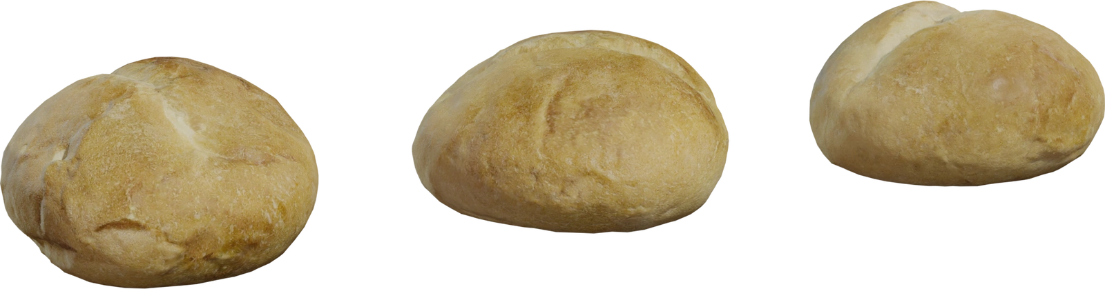Free 4k model of hamburger buns - realistic golden-brown rolls with soft crumb, subtle browning and high-detail textures.