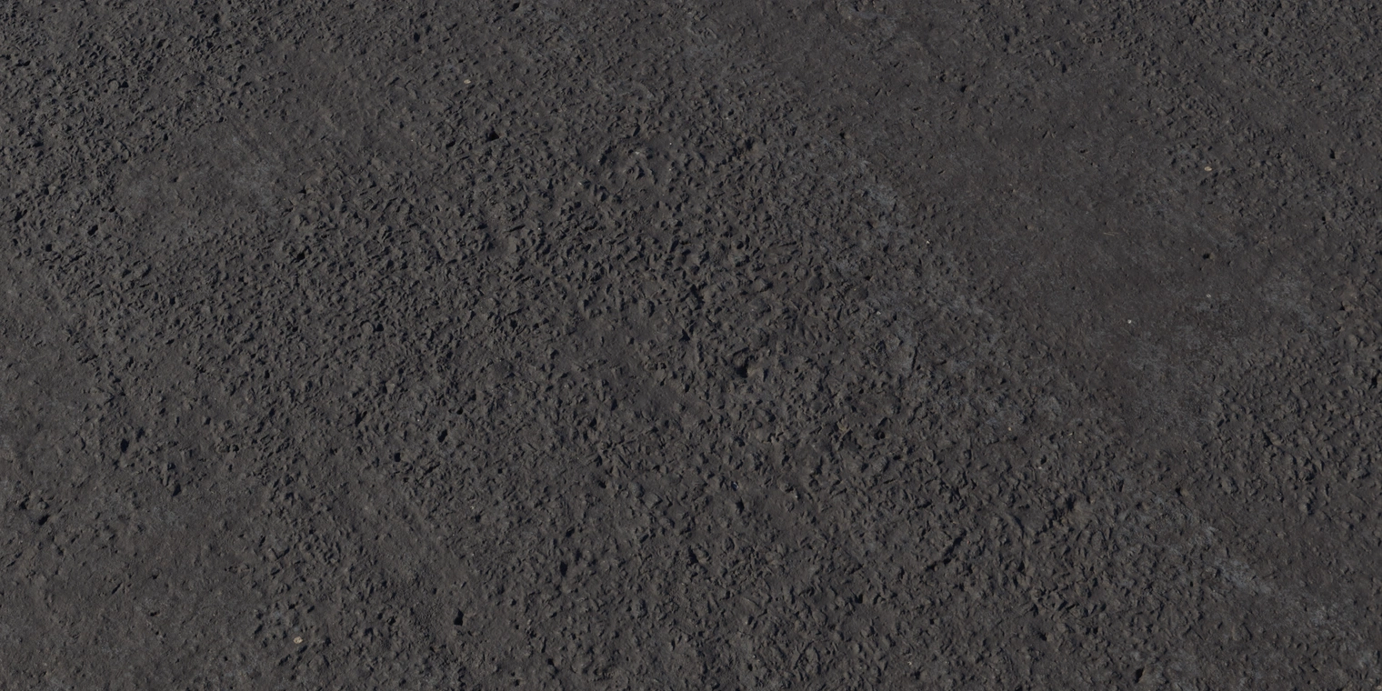Free 8K concrete floor texture showing rough, scuffed, chipped and cracked cement with a battered, pitted, timeworn surface.