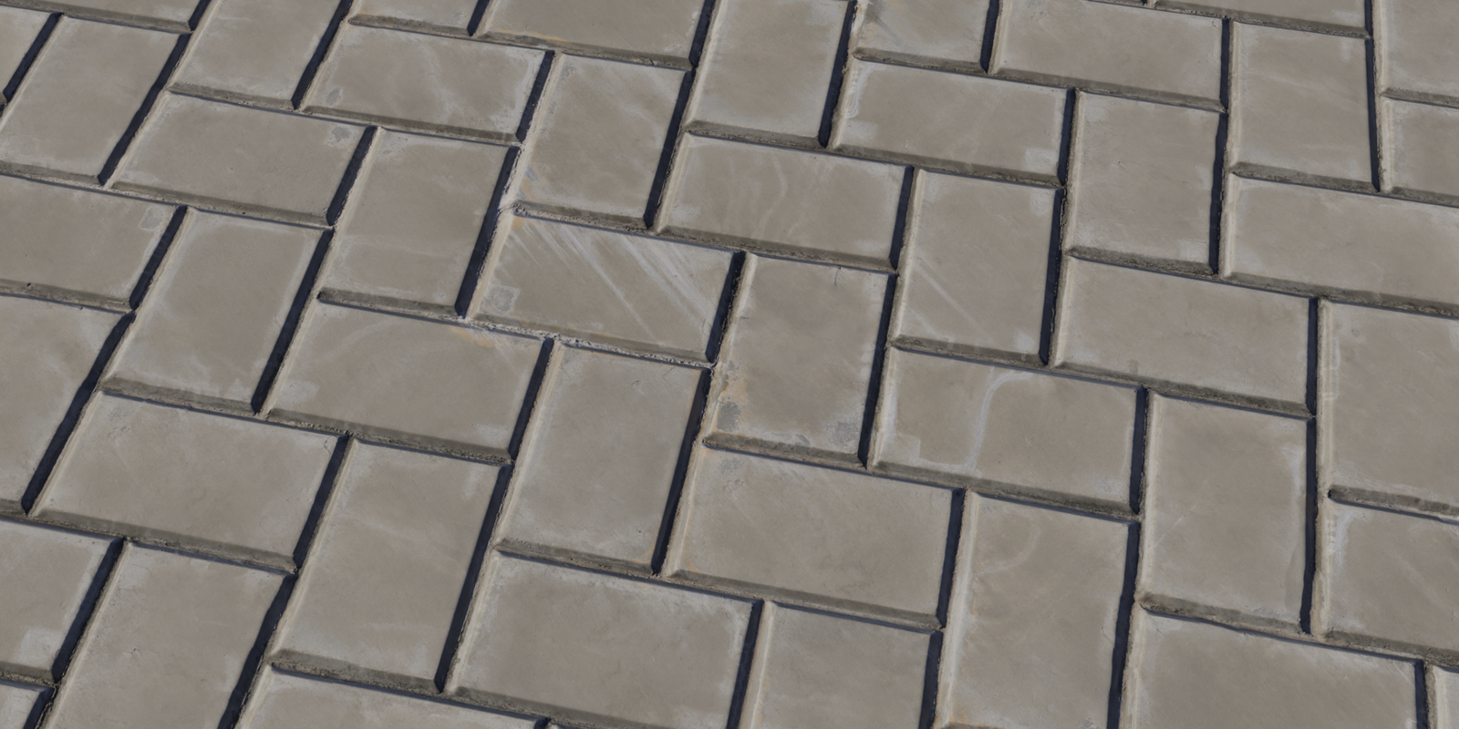 Herringbone Concrete Tile