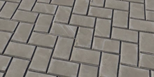 Herringbone Concrete Tile - Preview