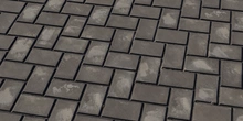 Herringbone Concrete Tile 03 - Preview