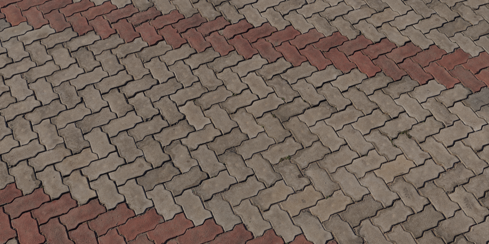 Herringbone Pavement 02