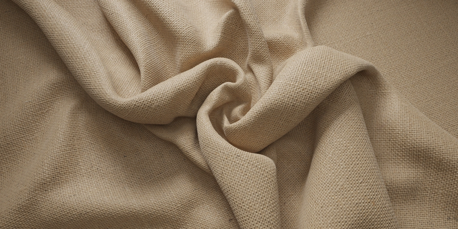 Free 8K material - coarse brown hessian (jute) burlap with fine woven sackcloth detail; rough, rustic surface ideal for fabrics, props and environment work.
