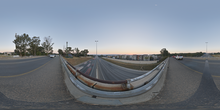 Highway Bridge Sunset - Preview