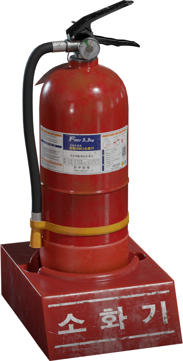 Korean Fire Extinguisher 01