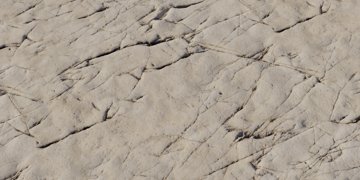 Free 8K texture of weathered beige marble rock with craggy fractures, fine veins, and uneven matte surface, subtle color variation and chipped details.