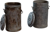 Metal Trash Can - Preview