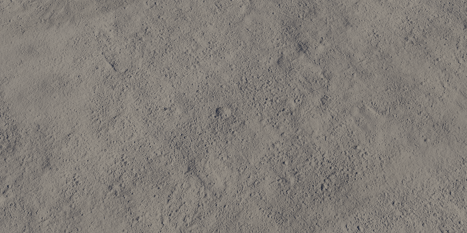Free 16K texture of lunar regolith: rough, coarse, uneven dusty soil with small craters - ideal for extraterrestrial terrain and outdoor sand scenes.