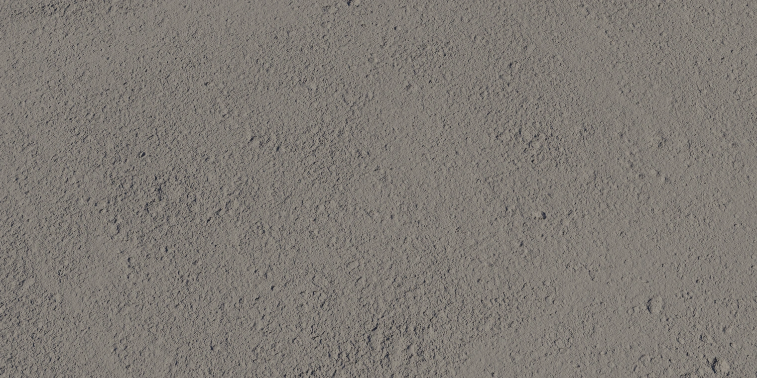 Free 16K texture of coarse, dusty lunar regolith - rough, dirt-covered exterior sand ideal for extraterrestrial terrain.