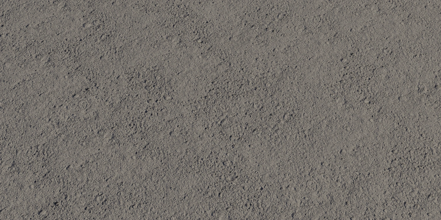Free 16K texture: Moon Dusted 05 - coarse, dusty lunar regolith material with rough, cratered, matte surface for extraterrestrial terrain.