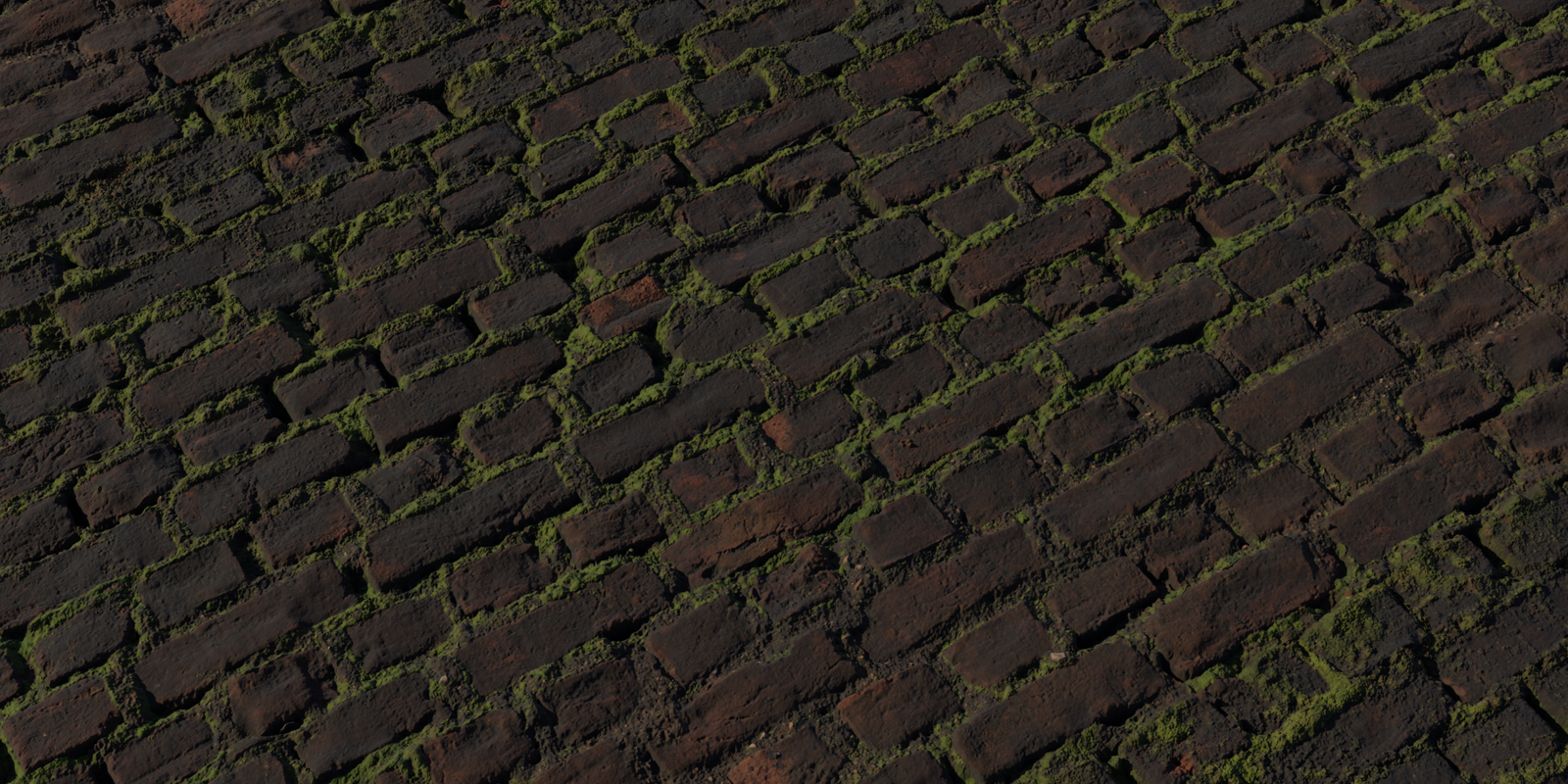 Mossy Brick