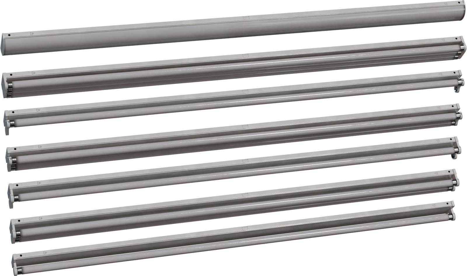 Mounted Fluorescent Lights