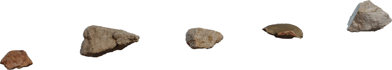 Free 8K model of weathered Namaqualand quartz stones, varied Karoo desert rocks from South Africa, realistic, high-detail assets for nature and geological scenes.
