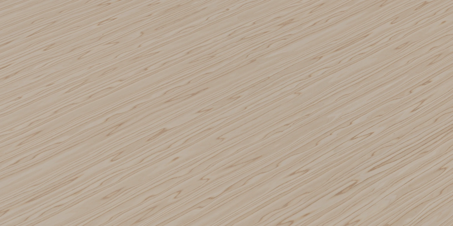 Free 8K texture: light olive veneer with fine natural wood grain, subtle variation and smooth finish, great for furniture, cabinetry and interiors.
