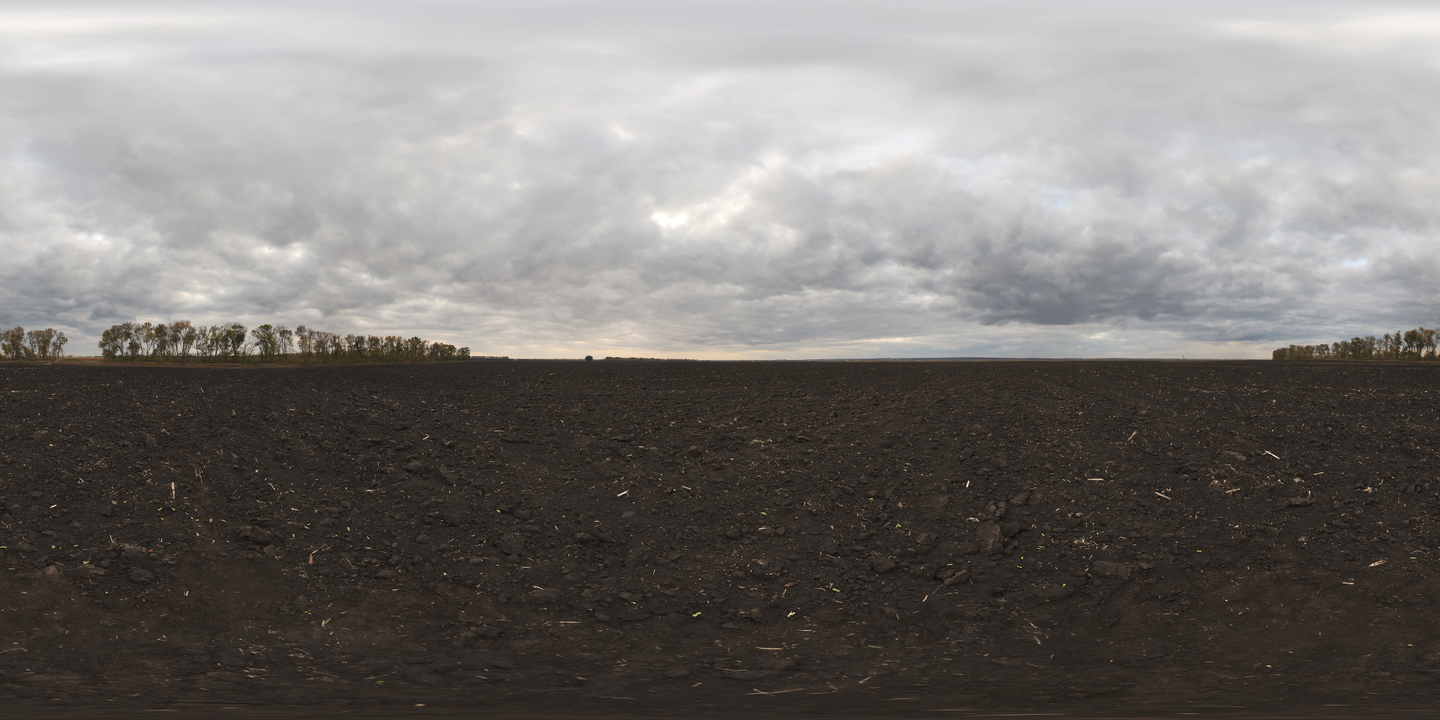 Overcast Soil HDRI • Poly Haven