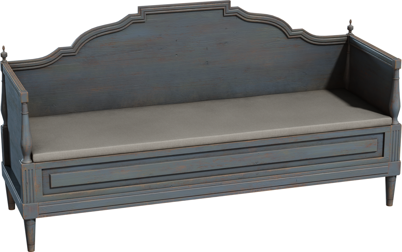 Painted Wooden Sofa