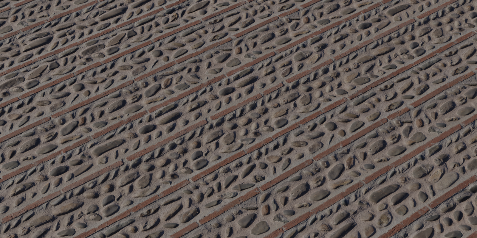 Patterned Brick Wall 02