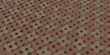 Patterned Concrete Pavers 02 - Preview