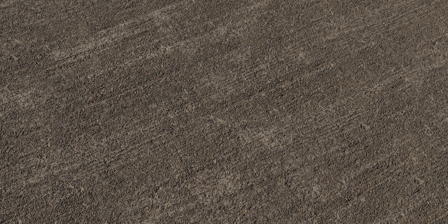 Free 16K texture: gritty, pebble-embedded concrete with a coarse, durable pavement surface - ideal for outdoor flooring, pavers, and rough man-made scenes.