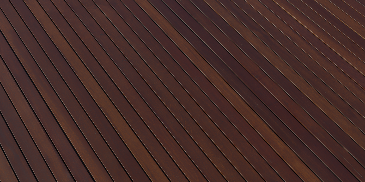Free 8k texture of varnished dark timber planks with subtle grain, narrow seams and a soft satin sheen.