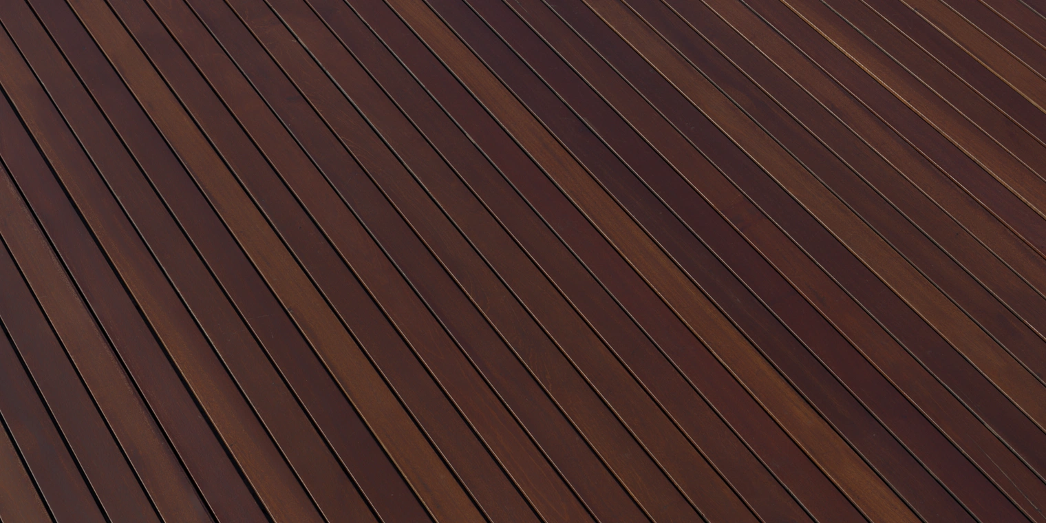 Free 8k texture of varnished dark timber planks with subtle grain, narrow seams and a soft satin sheen.