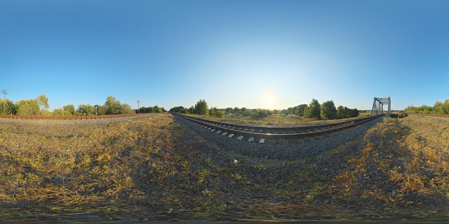 Railway Bridges HDRI • Poly Haven