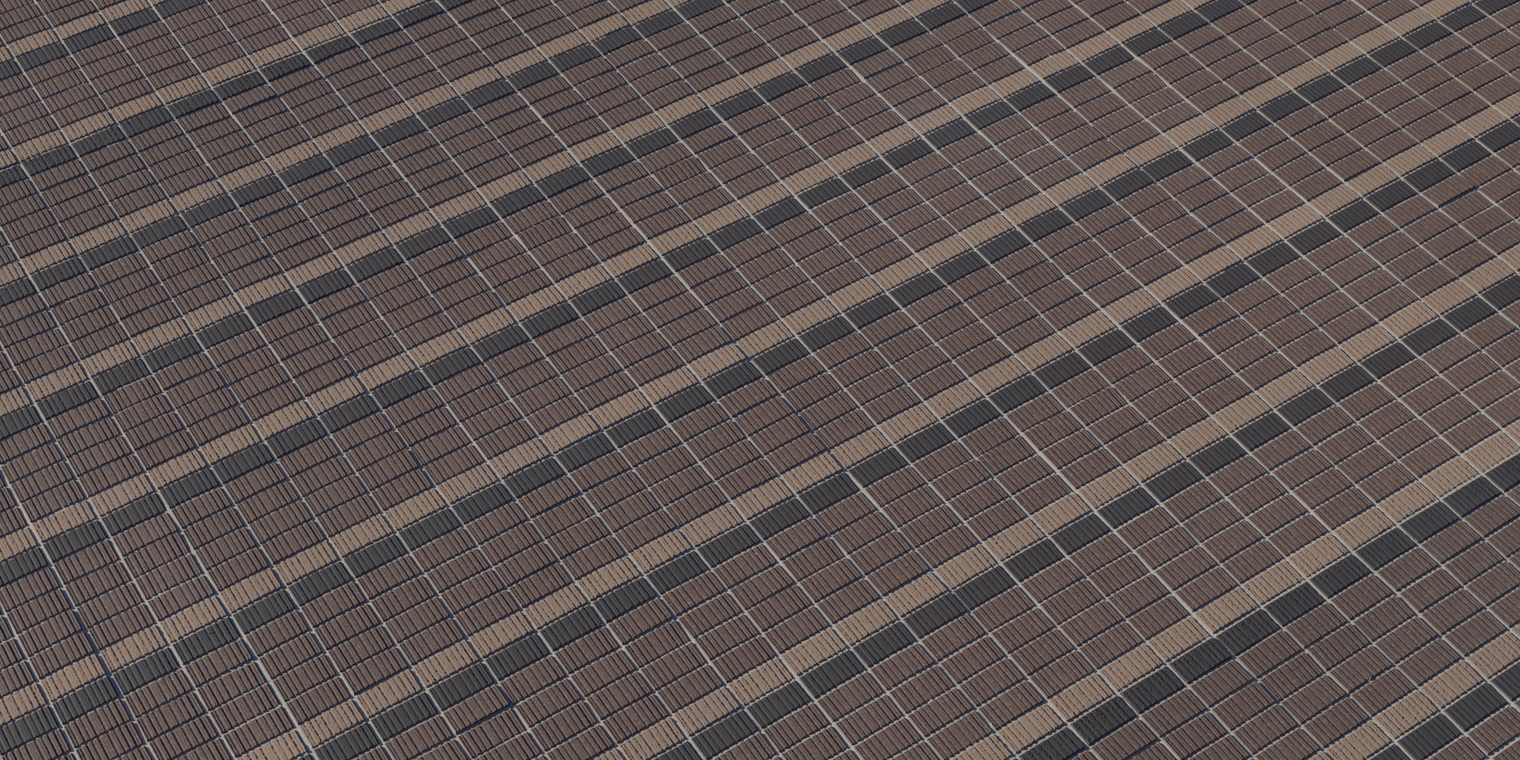 Free 8K texture of rectangular concrete facade tiles with gritty aggregate, subtle relief and grid pattern, ideal for exterior walls and urban facades