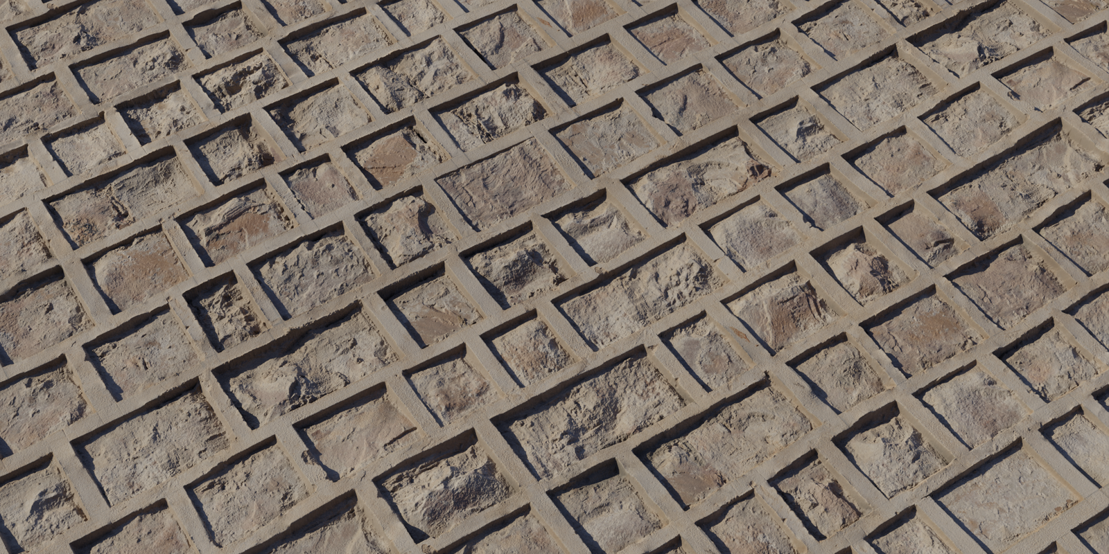 Red Sandstone Wall
