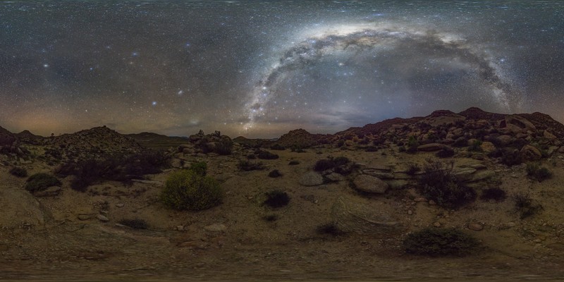Rogland Clear Night — free CC0 HDRI environment map