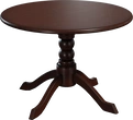 Round Wooden Table 01 - Preview