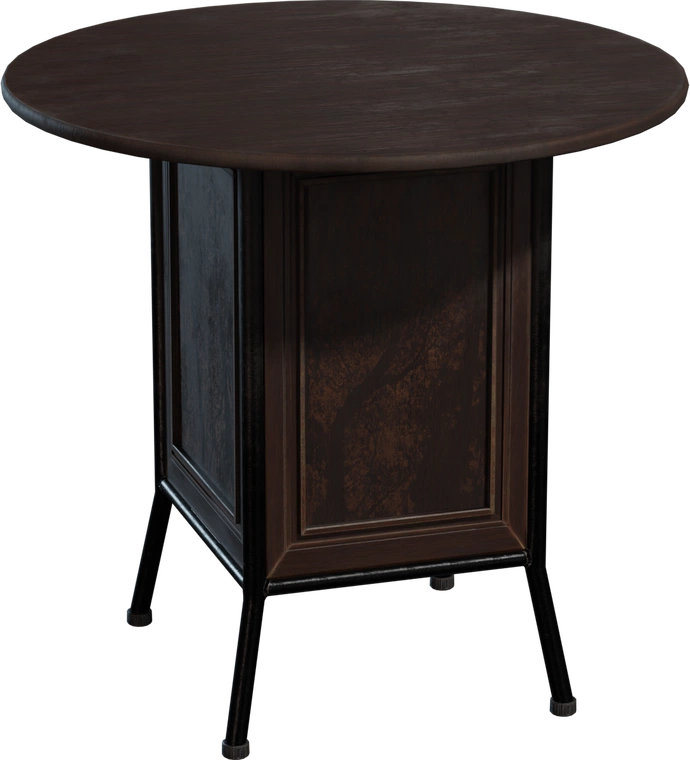 Texture Normal Map Table Round Wooden Table 02 Model • Poly Haven