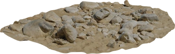 Sand Rocks Small 01 - Preview