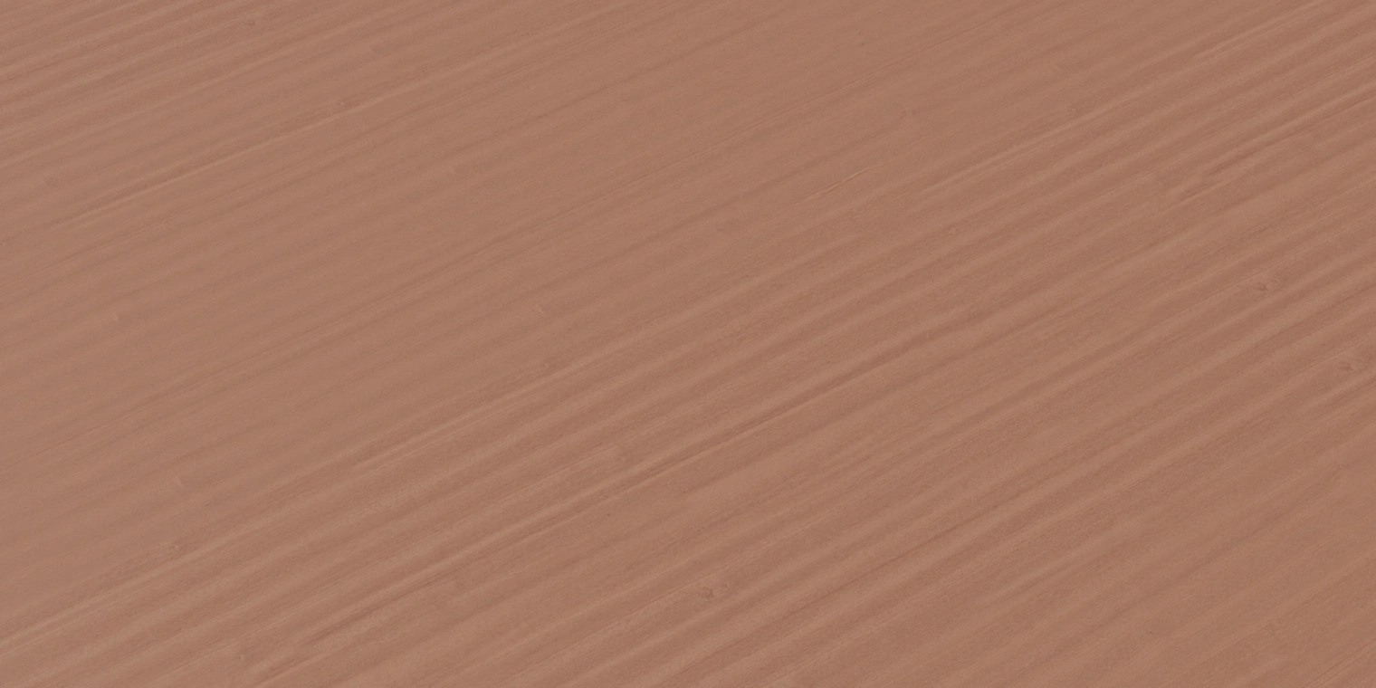Free 8K sapele veneer texture - smooth reddish-brown timber with fine horizontal grain and subtle raw surface detail; great for furniture, interiors, props.
